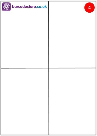 A4 Sheet Labels
